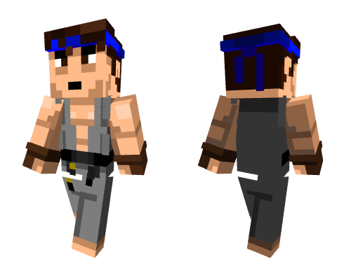 Ryu (SFII: Champion Edition) Minecraft skin