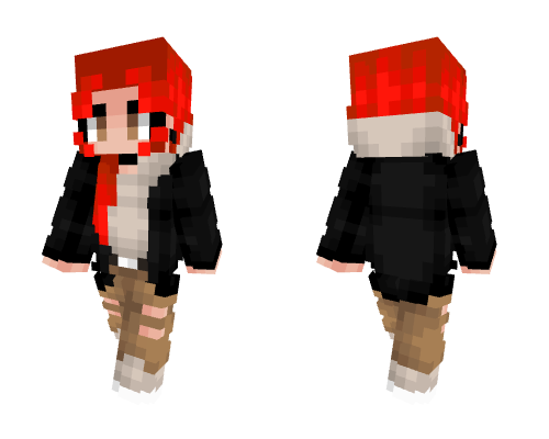 Cute Fall Fashionable Redhead