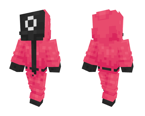 Pink guard circle | Squid Game