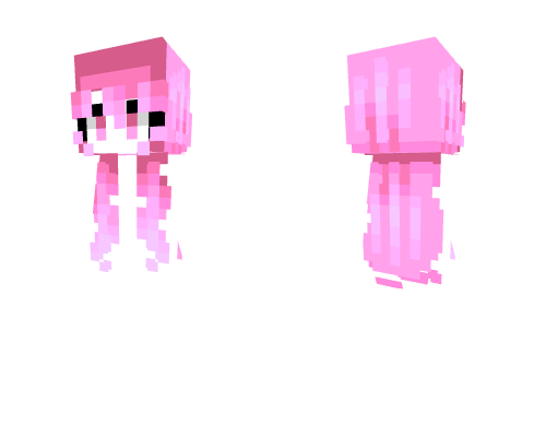 HB ~ Long Wavy HotPinkberry Hair