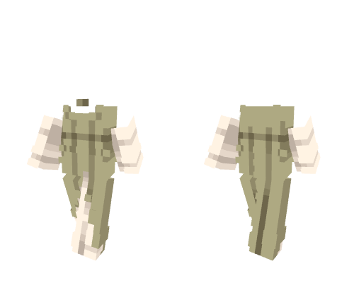Say Thank you, Ma’ma, and Mister Minecraft skin