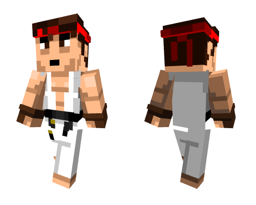 Ryu Minecraft skin