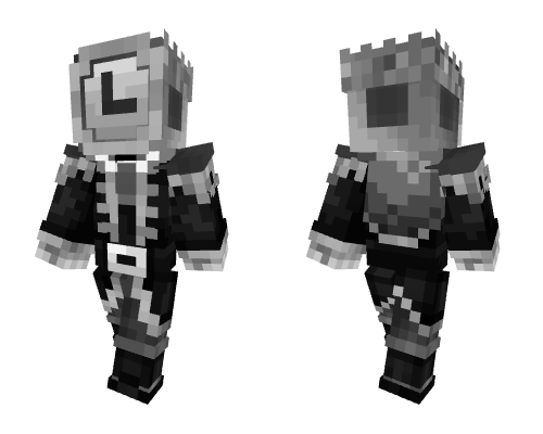 black and white KING CLOCK
