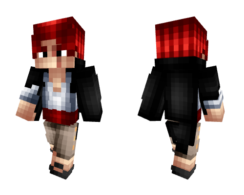 shanks Minecraft skin