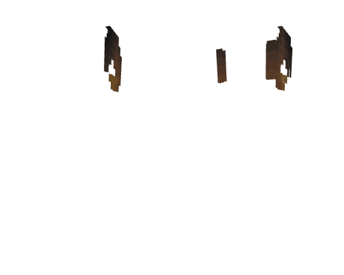 Horn Base - Dark Brown Ramhorns