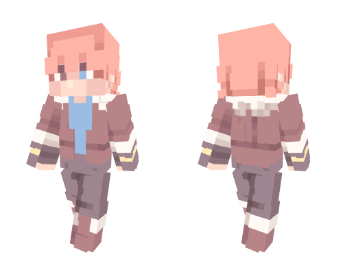 Snowy Spuce Elf Minecraft skin
