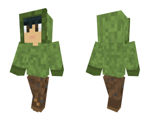 Grass Block Camo Freddysep Minecraft skin