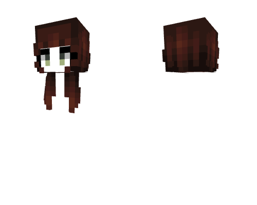 Female HB - Short Brownish Red Bangs
