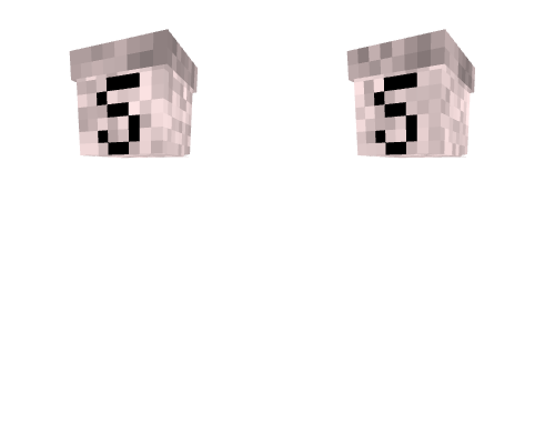 cup skull Minecraft skin