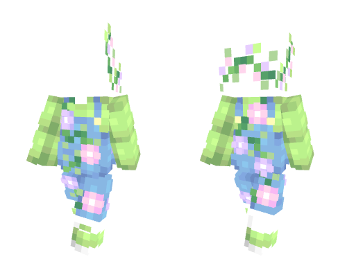 OB ~ Gardening Cottage Fit w/ Flower Overalls