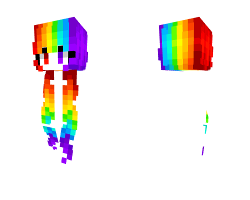 Female HB - Super Long Rainbow Fade v2