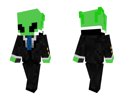 Alien in a suit