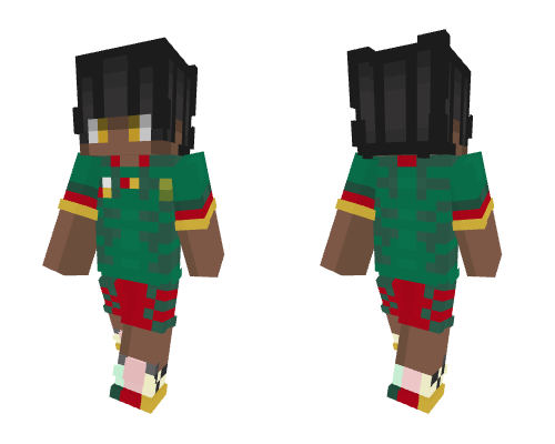Dex's Cameroon Jersey Minecraft skin