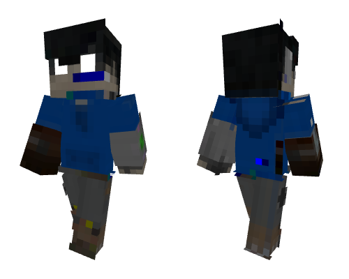 Glitched Freddysep Minecraft skin