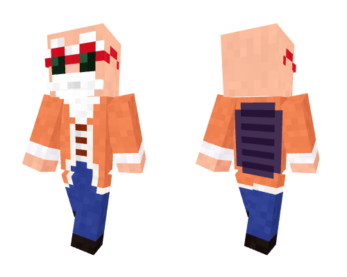 Master Roshi Minecraft skin