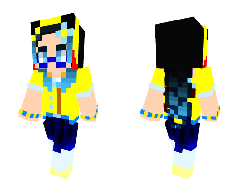 Kim's Main Outfit (1.8, short braid)