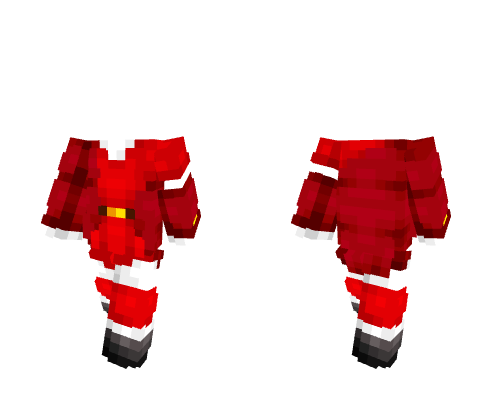 OB - Red Jacket in Red And White Xmas Fit 