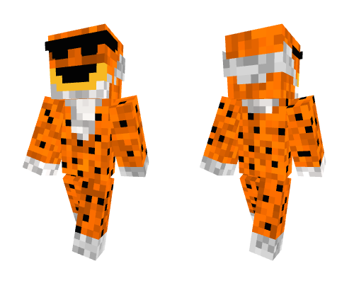 the mascot of cheetos the cheeta Minecraft skin