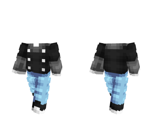 OB - Fancy Dark Gray Coat & Jeans v2