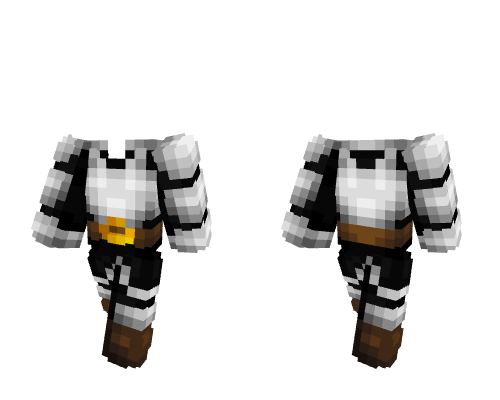 OB ~ Silver Knight Armor Minecraft skin