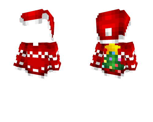 OB - Red Xmas Sweater w/ Hat
