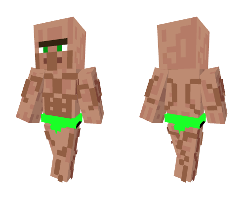 muscular villager