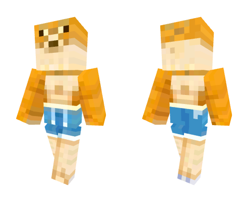 Pufferfish Minecraft skin