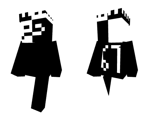 Shadow Dude V2 Minecraft skin