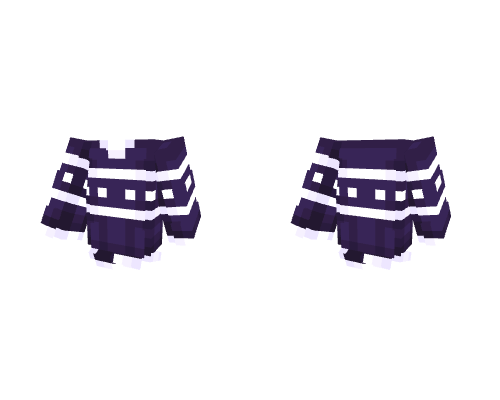 OB - Purple & White Ugly Sweater