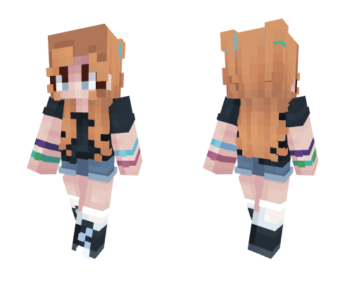 summer's on the way - personav2 Minecraft skin