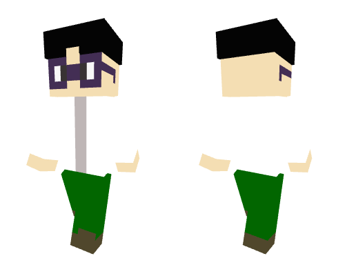 Nerd Minecraft skin