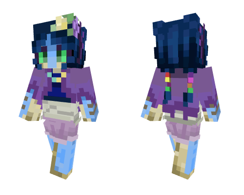 Phantommm v2 Minecraft skin
