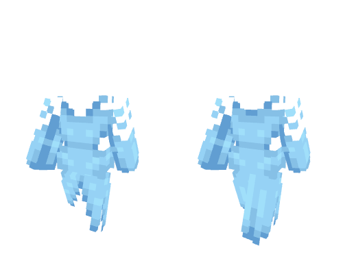 OB - Iceberg Blue Snowflake Theme Dress