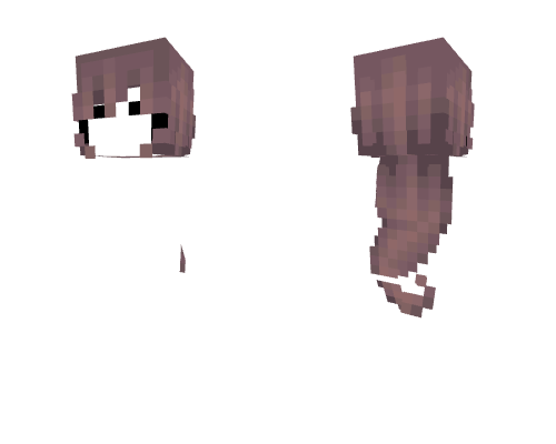 HB ~ Curled Basic Brown Minecraft skin