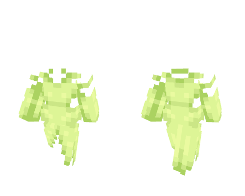 OB - EXP Greenish Yellow Dress v10 Minecraft skin