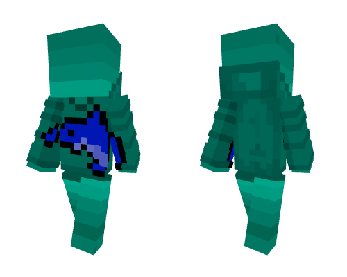 Prismarine Dol9hin Minecraft skin