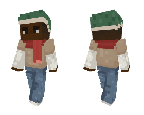 Beige Shirt + Blue Jeans (chilly vers.)