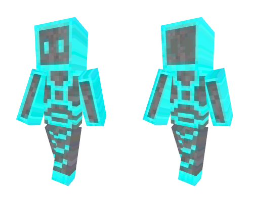 Moon robo Minecraft skin