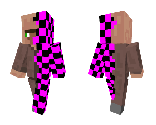 Hmm... Yeah something defiantly wrong with my villager Minecraft skin