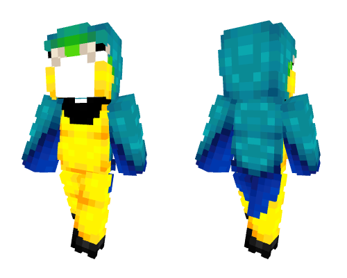 OB - Blue And Gold Macaw Onesie