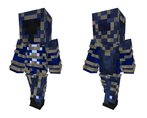warden guard Minecraft skin