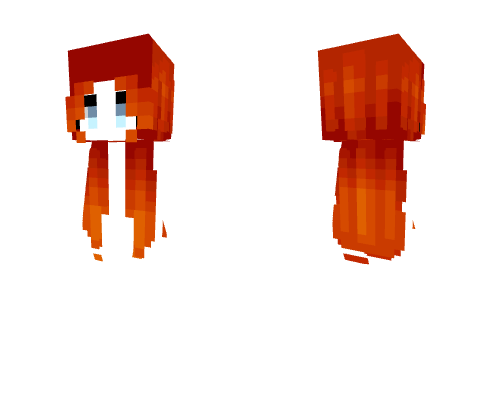 Female HB - Straight Hot Flaming Ginger 