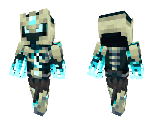 Warden Warrior Minecraft skin