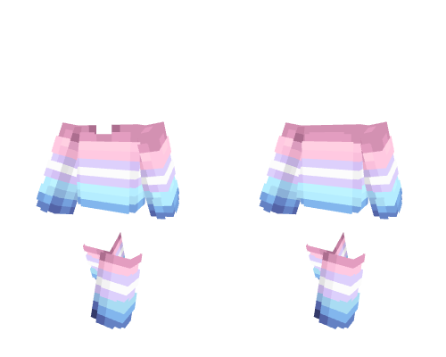 OB ~ Pride Bi Gender Sweater w/ Socks Minecraft skin
