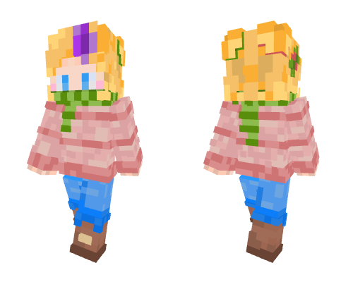 Watermelon (winter) Minecraft skin