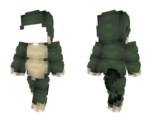 OB - Lizard Onesie w/ Hood