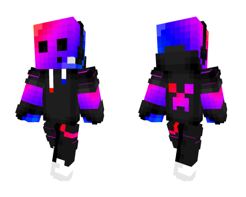 SizArts; Gamer Slime. Minecraft skin