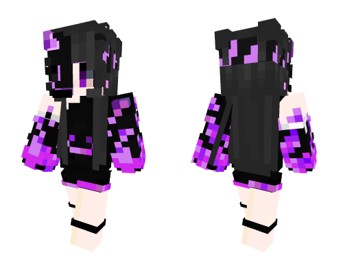 Ender Girl Minecraft skin