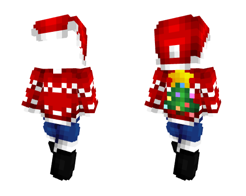 OB - Christmas Sweater w/ Hats & Boots