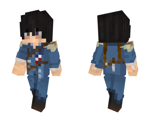 The French Soldier - Vanilla Minecraft skin